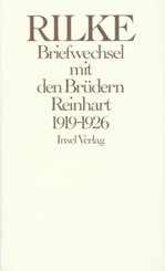 Briefwechsel mit den Br&uuml;dern Reinhart 1919-1926