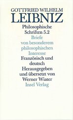 Briefe von besonderem philosophischen Interesse. Lettres d' importance pour la philosophie.Tl.2
