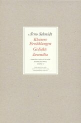 Kleinere Erz&auml;hlungen, Gedichte, Juvenilia
