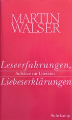 Leseerfahrungen, Liebeserkl&auml;rungen
