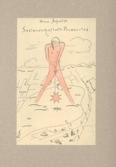 Seelandschaft mit Pocahontas, Faksimile