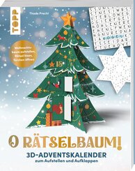 O R&auml;tselbaum! - 3D-Adventskalender zum Aufstellen und Aufklappen