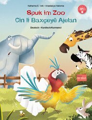 Spuk im Zoo (Deutsch-Kurdisch/Kurmanc&icirc;)