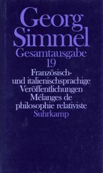 Gesamtausgabe in 24 B&auml;nden. Melanges de philosophie relativiste