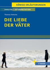 Die Liebe der V&auml;ter von Thomas Hettche