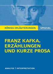 Franz Kafka. Erz&auml;hlungen und kurze Prosa