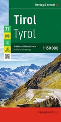 freytag & berndt Stra&szlig;enkarte Tirol 1:150.000
