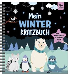 Mein Winter-Kratzbuch