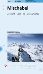 284S Mischabel Schneesportkarte