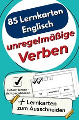 85 Lernkarten Englisch - Unregelm&auml;&szlig;ige Verben