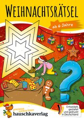 Weihnachtsr&auml;tsel - R&auml;tselblock ab 6 Jahre
