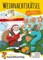 Weihnachtsr&auml;tsel - R&auml;tselblock ab 7 Jahre