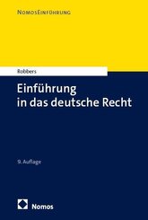 Einf&uuml;hrung in das deutsche Recht