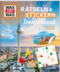 WAS IST WAS R&auml;tseln und Stickern: Deutschland