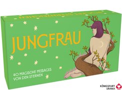 Sternzeichen Jungfrau 40 Karten in Magnetschachtel mit Metallicfolie - Magische Messages von den Sternen, m. 1 Beilage