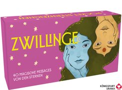 Sternzeichen Zwillinge 40 Karten in Magnetschachtel, m. 1 Beilage