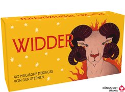 Sternzeichen Widder 40 Karten in Magnetschachtel, m. 1 Beilage