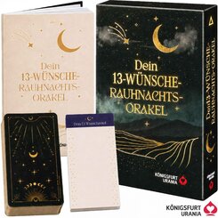 Dein 13-W&uuml;nsche Rauhnachts-Orakel - 37 farbige Karten und W&uuml;nschezetteln und einem 48-seitigem Booklet, m. 1 Buch, m. 1 Beilage, m. 1 Buch