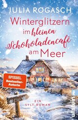 Winterglitzern im kleinen Schokoladencaf&eacute; am Meer