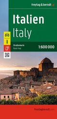 freytag & berndt Stra&szlig;enkarte Italien 1:600.000