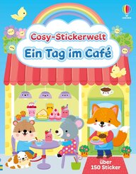 Cosy-Stickerwelt: Ein Tag im Caf&eacute;