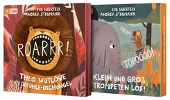Roarrr! Theo Wutl&ouml;we im Gef&uuml;hle-Dschungel +  T&Ouml;R&Ouml;&Ouml;&Ouml;&Ouml;! FIIIEEEP! Klein und Gro&szlig; trompeten los!,1 Audio-CD