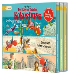Der kleine Drache Kokosnuss - Drei sagenhafte Abenteuer,3 Audio-CD