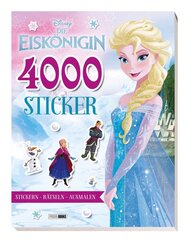 Disney Die Eisk&ouml;nigin: 4000 Sticker - Stickern - R&auml;tseln - Ausmalen