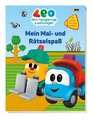 Leo der Lastwagen: Mein Mal- und R&auml;tselspa&szlig;! - Mit Glow-in-the-Dark-Stickern!