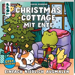 Cosy Coloring - Christmas Cottage mit Ente
