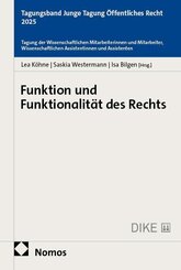 Funktion und Funktionalit&auml;t des Rechts