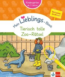 Klett Mein Lieblings-Block: Tierisch tolle Zoo-R&auml;tsel