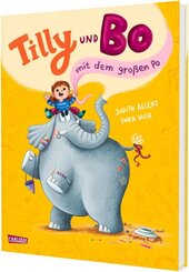 Tilly und Bo, mit dem gro&szlig;en Po