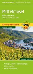 Publicpress Rad- und Wanderkarte Mittelmosel, Bernkastel-Kues, Traben-Trarbach, Kr&ouml;v 1:25.000