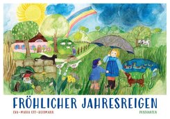 Postkartenbuch &raquo;Fr&ouml;hlicher Jahresreigen&laquo;