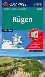 KOMPASS Wanderkarte 737 R&uuml;gen 1:50.000