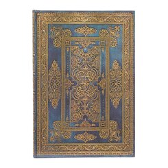 Notizbuch Blue Luxe Midi Unliniert