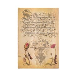 Notizbuch Fl&auml;mische Rose Mini Liniert