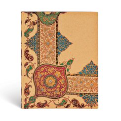 Notizbuch Paisleymuster auf Elfenbein Kraft Ultra Liniert