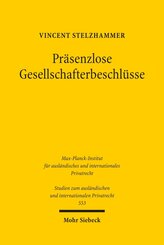 Pr&auml;senzlose Gesellschafterbeschl&uuml;sse