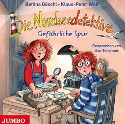Die Nordseedetektive - Gef&auml;hrliche Spur,1 Audio-CD
