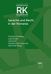Sprache und Recht in der Romania