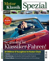 Motor Klassik Spezial Oldtimer & Geld