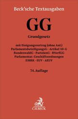 Grundgesetz f&uuml;r die Bundesrepublik Deutschland. GG