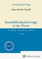 Immobilienkaufvertr&auml;ge in der Praxis