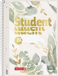 Collegeblock Premium Student Bloom, A4, Lineatur 27, 80 Blatt