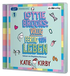 Lottie Brooks: V&ouml;llig fertig vom Leben,1 Audio-CD, 1 MP3