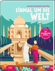 Einmal um die Welt - Das gro&szlig;e Ausmalbuch nach Zahlen