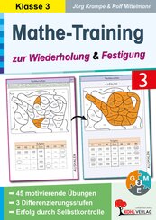 Mathe-Training zur Wiederholung und Festigung / Klasse 3