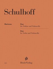 Erwin Schulhoff - Duo f&uuml;r Violine und Violoncello